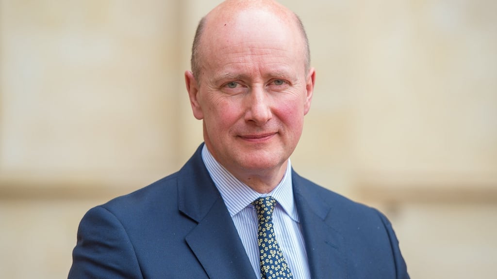 The British prime minister’s standards adviser, Lord Geidt, who is reported to have been told by Boris Johnson that he did not disclose messages exchanged with a Tory donor about his flat refurbishment because they were on an old phone. Photograph: Dominic Lipinski/PA Wire.