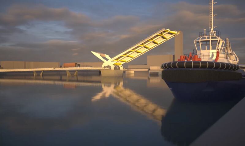 The new bridge will take heavy goods vehicles off the Eastlink.