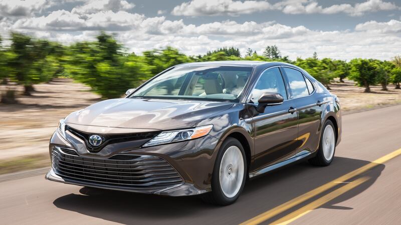 The current version of the Camry on sale in markets outside Europe