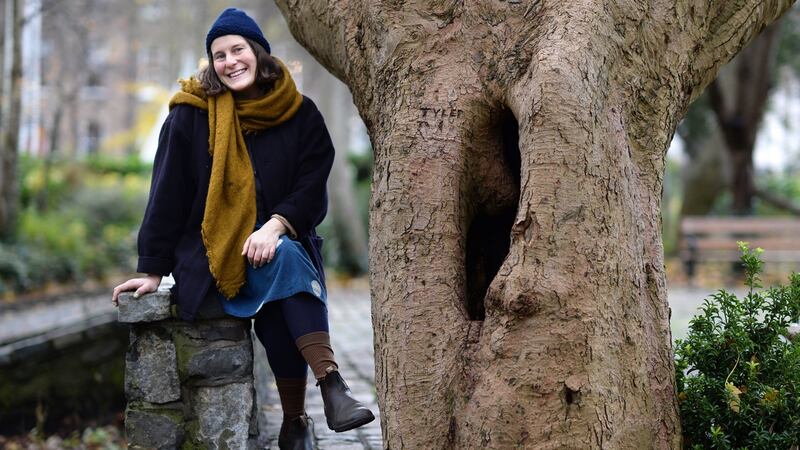 Ní Dochartaigh  returned to Derry to “make peace with the place”. Photograph: Dara Mac Dónaill