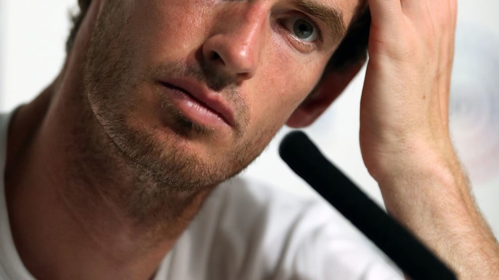 Andy Murray admits his Wimbledon chances suffered a heavy blow with defeat to lucky loser Jordan Thompson in the first round of the Aegon Championships. Photograph: PA