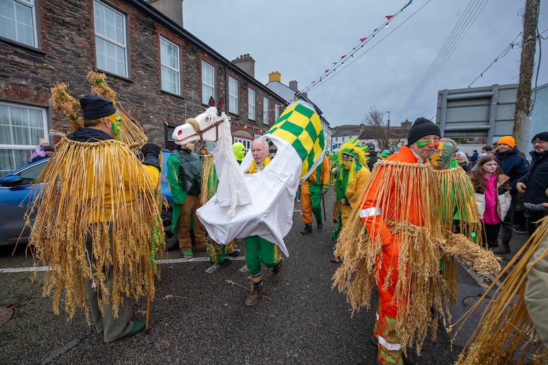 Wren Day, Lá an Dreoilín, in Dingle, Co Kerry. Photograph: Domnick Walsh/Eye Focus