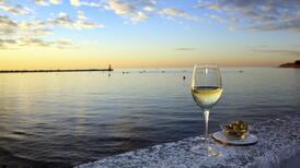 A light and peachy Viognier from the Searsons tasting menu