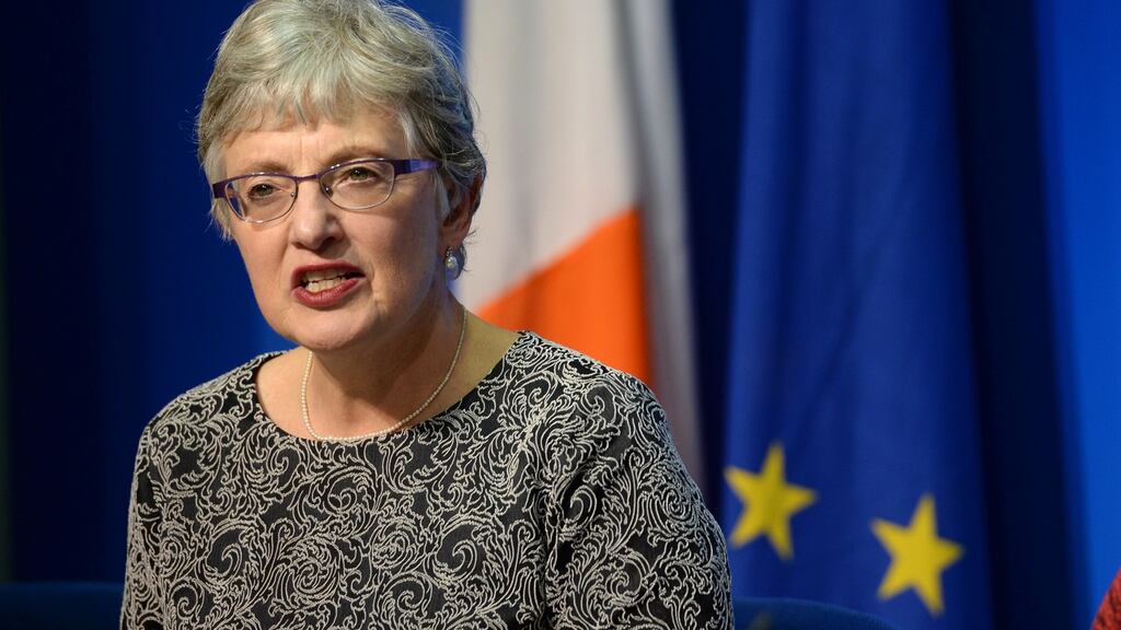 Minister for Children and Youth Affairs Katherine Zappone: Eager to publish the Bill and have it passed by the Oireachtas without delay. Photograph: Dara Mac Dónaill