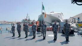 Searing heat a big challenge for Irish Navy in Med mission to prevent weapon smuggling
