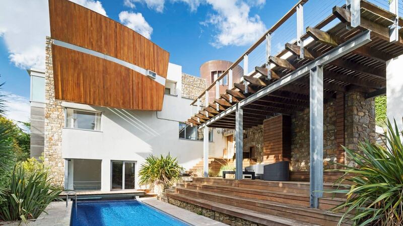 Matt Damon in Dalkey: the actor is reportedly staying in Ischia, Eddie Irvine’s home on Sorrento Road, which is available to rent on Airbnb. Photograph: Airbnb