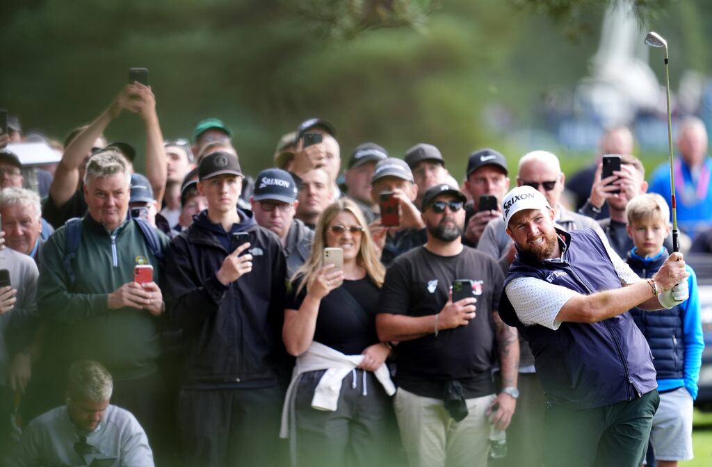 Shane Lowry on day three of the 2025 BMW PGA Championship at Wentworth Golf Club. Photograph: Adam Davy/PA