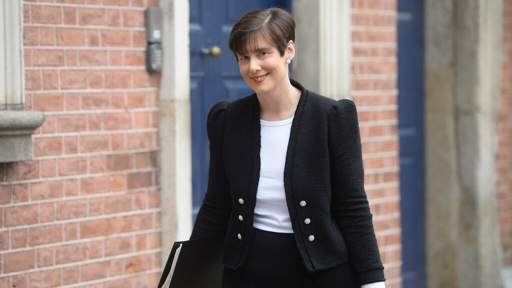 Minister for Education Norma Foley. Photograph: Dara Mac Dónaill