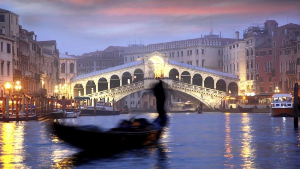 ‘Anna Somers Cocks proposes an entrance charge to the city. Mayor Orsoni is opposed, arguing that this would turn Venice into a museum. But isn’t there a danger that it is becoming one already? Or if not quite a museum, then a theme park?’ Photograph: Getty Images