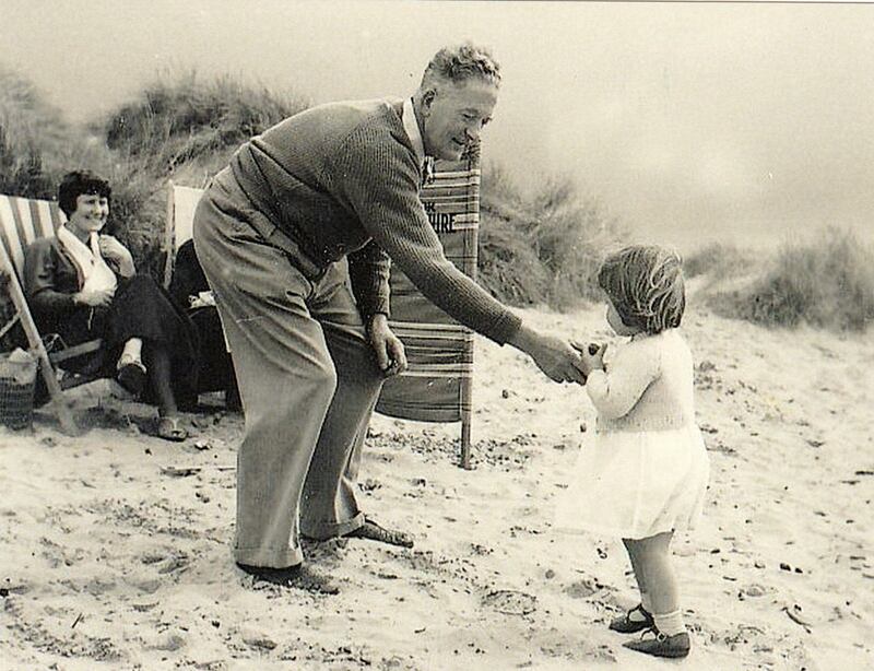 Pamela and Raymond Klimcke's father with daughter Louise