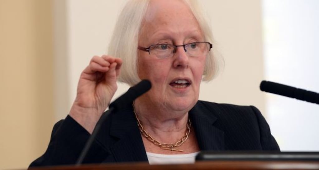 Ms Justice Mary Laffoy who chaired the assembly who considered the Eighth Amendment on the issue of abortion. Photograph: Alan Betson