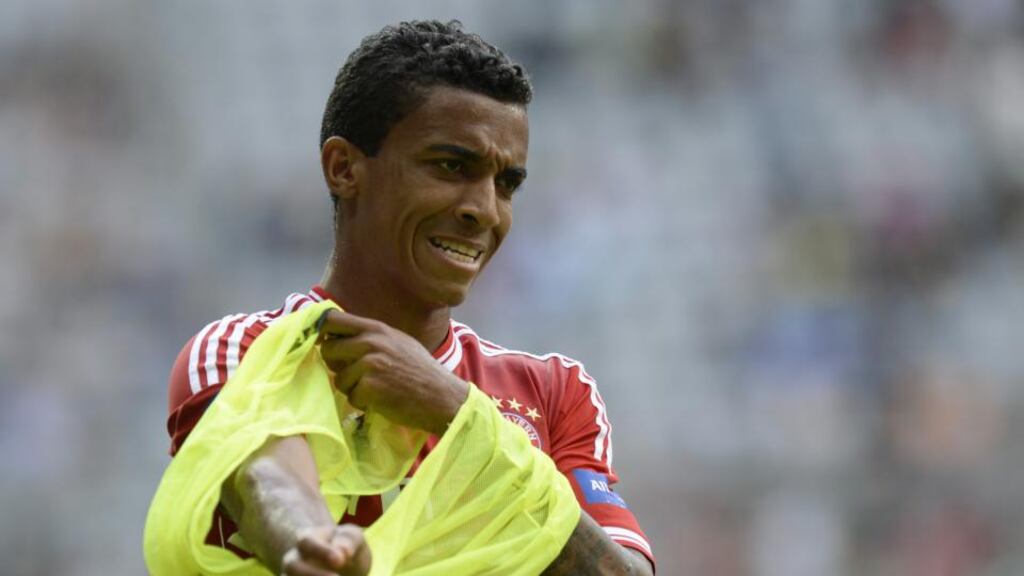 Bayern Munich’s Brazilian midfielder Luiz Gustavo.