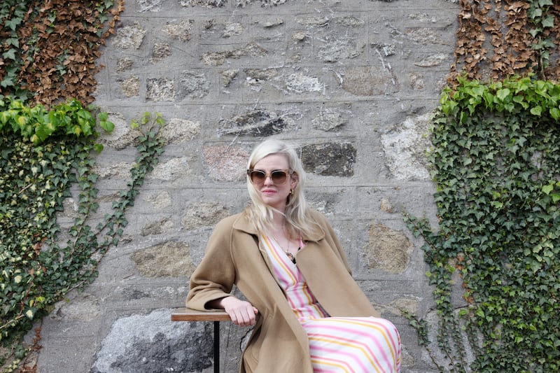 Author Maggie Armstrong in Ranelagh, Dublin.
Photograph: Laura Hutton/The Irish Times