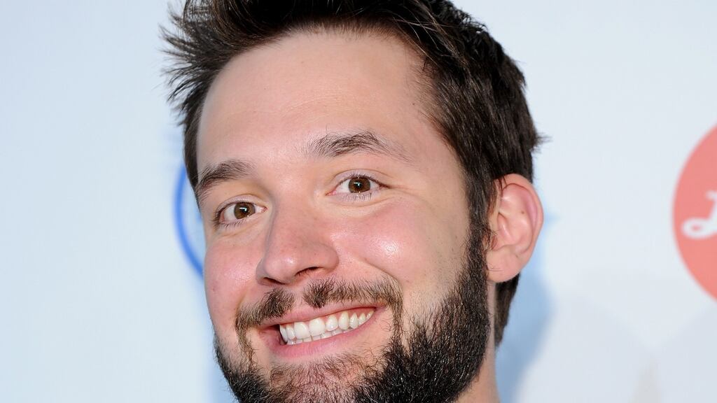Love all: Reddit co-founder Alexis Ohanian is has met his match in  tennis star Serena Williams. Photograph:  Bryan Bedder/Getty Images
