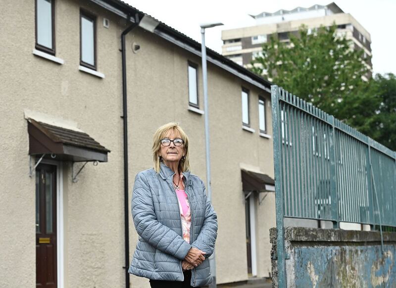 Marian Friel: 'One day I had just got home from work and the army came. Photograph: Colm Lenaghan/Pacemaker