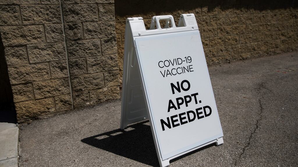 Ohio lottery campaign encouraged more people to get the coronavirus vaccine. Photograph: Maddie McGarvey/New York Times