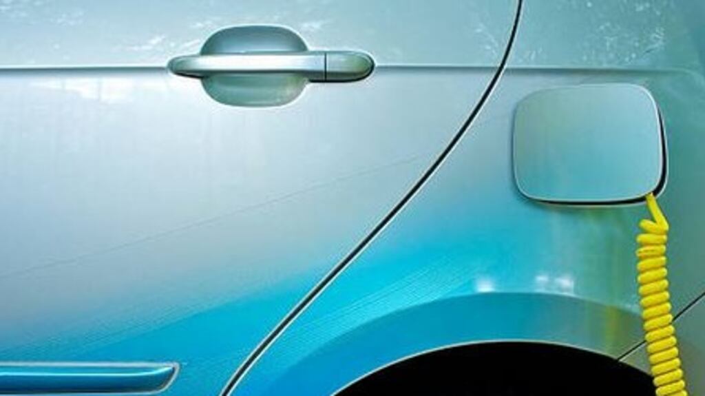 The Irish Government is promoting the use of electric vehicles to reduce the State’s carbon emissions from transport and to reduce air pollution. Photograph: Getty Images