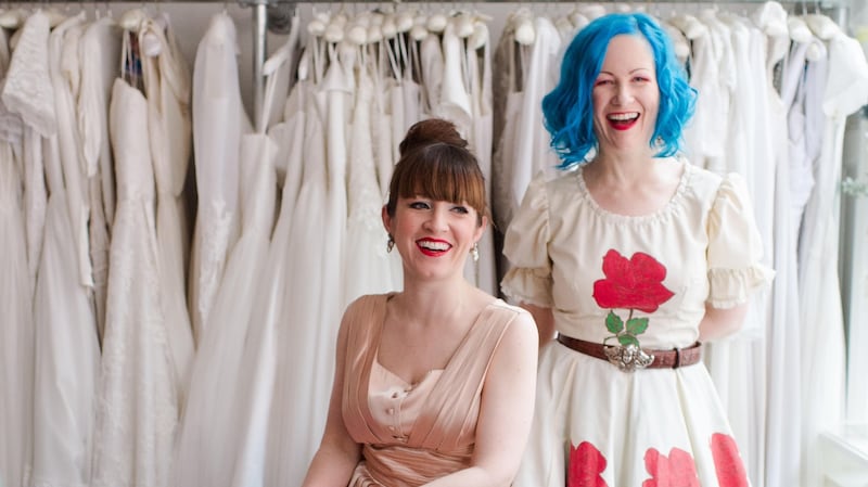 Kathy Sherry and Caroline Quinn, Dirty Fabulous Vintage: “You want to create as much space as possible between your bust and your navel.”