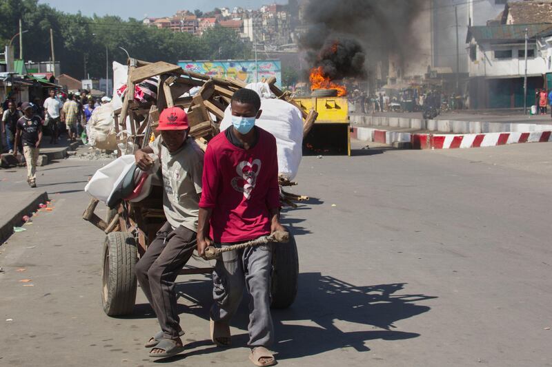 Unrest has been ongoing in Madagascar since last month. Photograph: Alexander Joe/AP