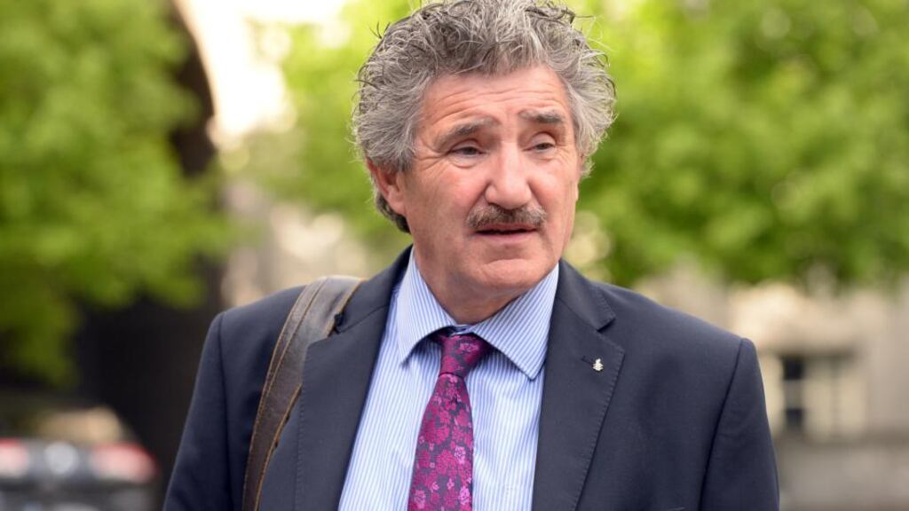 Independent TD John Halligan has said he will vote against the Government by voting for Mick Wallace’s abortion bill.   Photograph: Cyril Byrne /The Irish Times