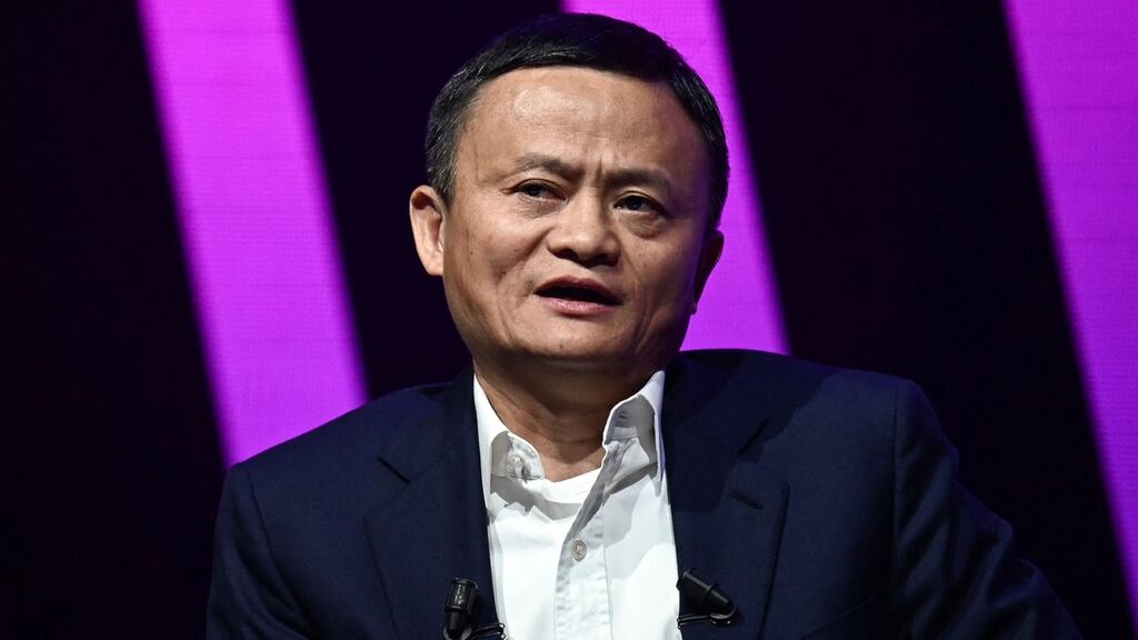 Jack Ma, CEO of Chinese e-commerce giant Alibaba. Photograph: by Philippe Lopez/AFP