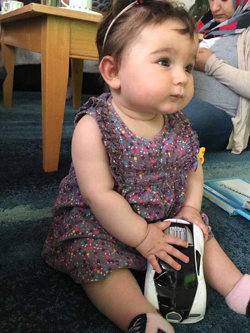 Lina, daughter of Karzan Sabah Ahmed, who died in the Co Galway crash last week