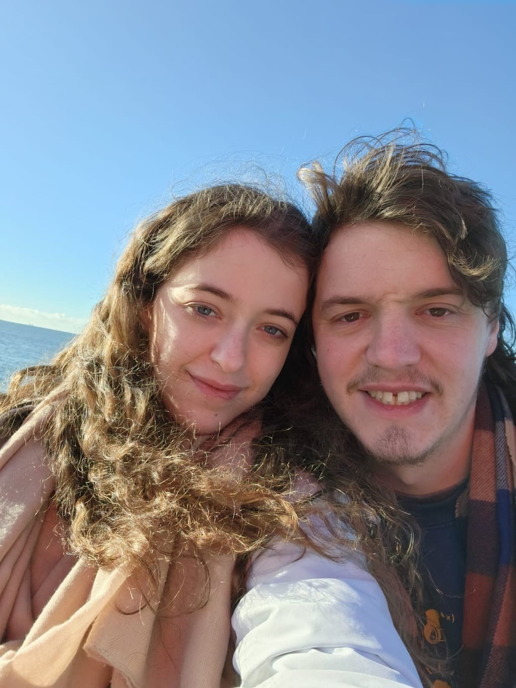 The new caretakers of Great Blasket Island, Camille Rosenfeld and James Hayes