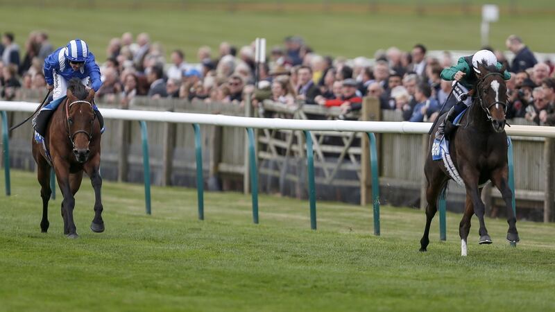 Limato secured his first win of the season at Newmarket. Photograph: Alan Crowhurst/Getty