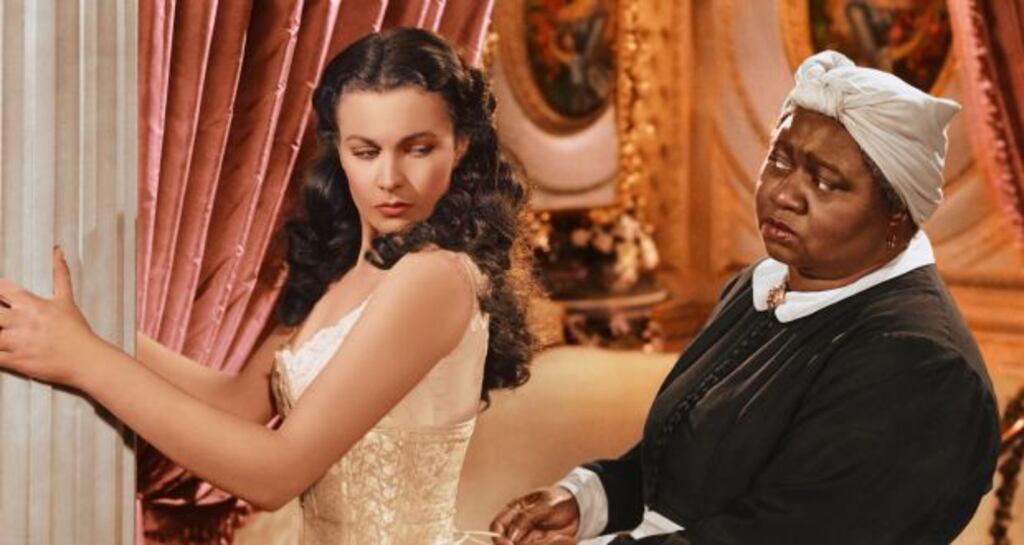 Vivienne Leigh and Hattie McDaniel in a publicity still for Gone with the Wind. Photograph: Silver Screen Collection/Getty