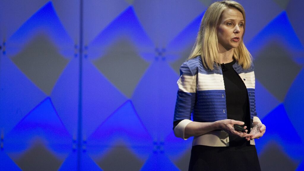 Yahoo chief executive Marissa Mayer. Photograph: Stephen Lam/Getty Images