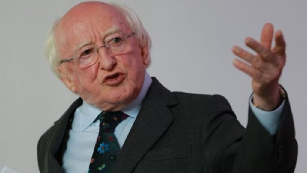 President Michael D Higgins. Photograph: Nick Bradshaw/The Irish Times