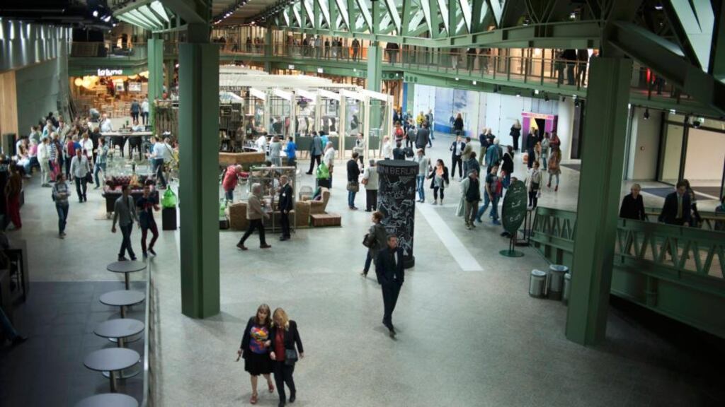 A shopping centre in Berlin. German consumer prices are forecast to increase by an average 0.8 per cent this year, with gross wages rising an average 3.2 per cent,