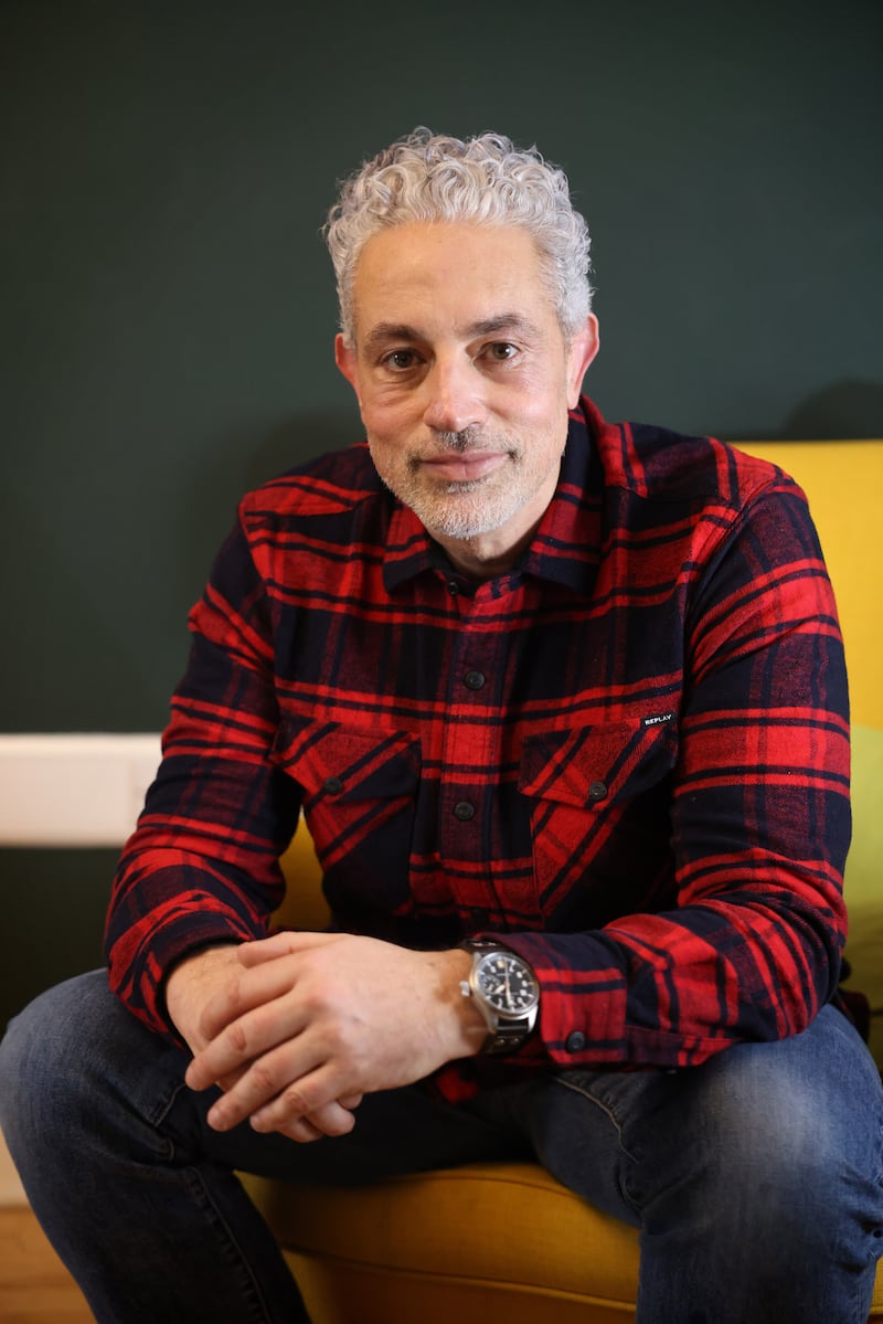Baz Ashmawy: 'Growing up mixed-race, being self-deprecating was a real skill.' Photograph: Dara Mac Dónaill