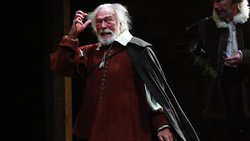 Plummer in the title role in King Lear, New York, 2004. Photograph: Sara Krulwich/The New York Times