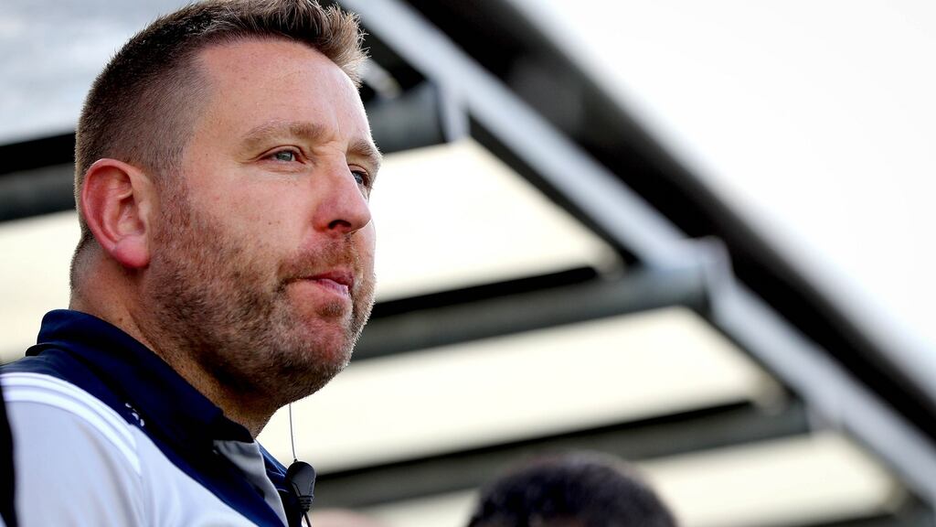 Kildare manager Cian O’Neill was without a number of his team’s key players in 2019. Photograph: Ryan Byrne/Inpho