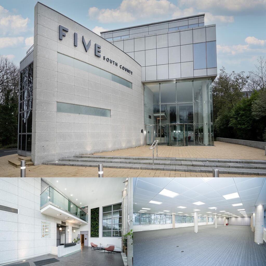 Five South County has been fully refurbished and provides Grade A office accommodation on three levels