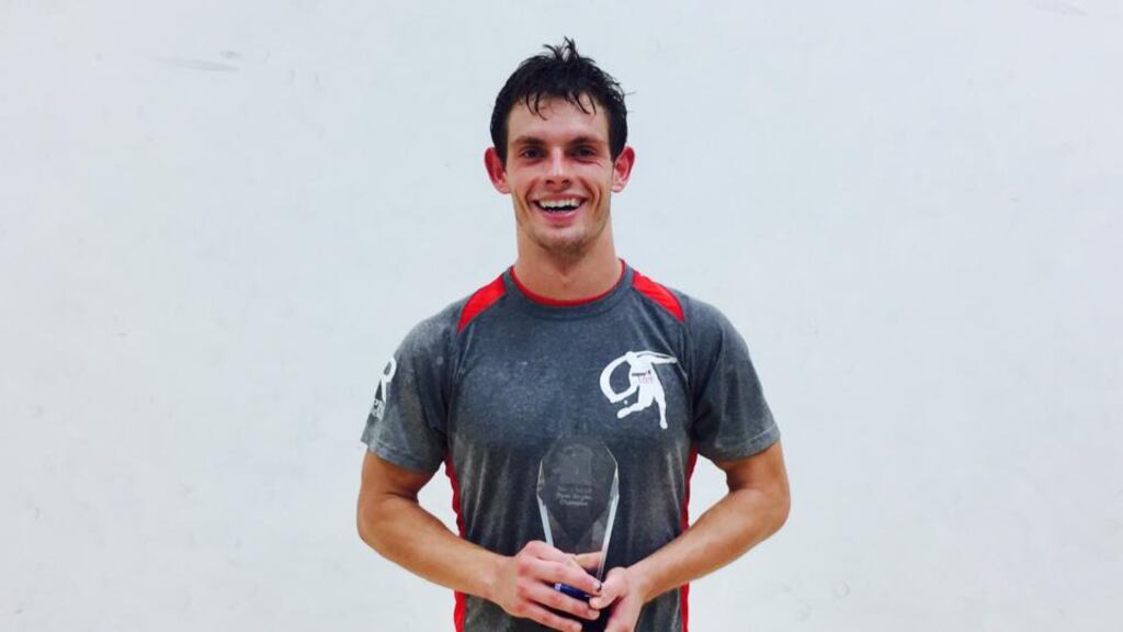 Killian Carroll: turned in a magnificent display to see off Galway’s Martin Mulkerrins in the 2018 World Handball Championships