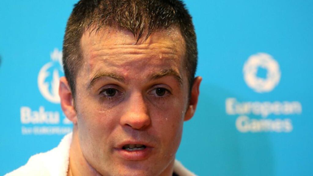 Ireland’s Darren O’Neill, who fights in the Men’s Heavy 91kg class. Photograph: Ryan Byrne/Inpho