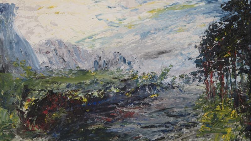 Lot 35: Early Morning, Cliffony by Jack B Yeats