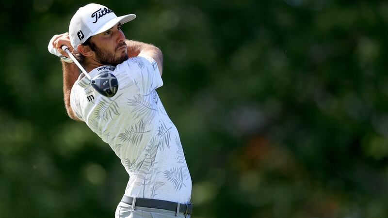 Max Homa in action during the Memorial Tournament at Muirfield Village Golf Club in Dublin, Ohio. Photograph: Andy Lyons/Getty Images