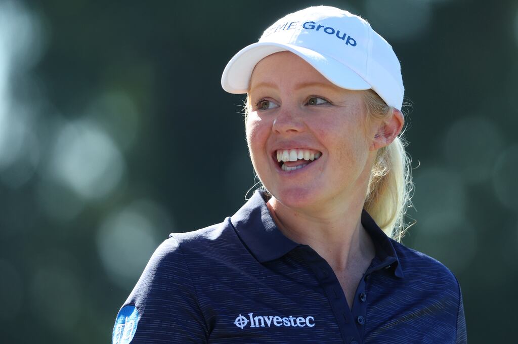 Stephanie Meadow carded an opening 68 at the LPGA Mediheal Championship in Somis, California. Photograph: Andrew Redington/Getty Images