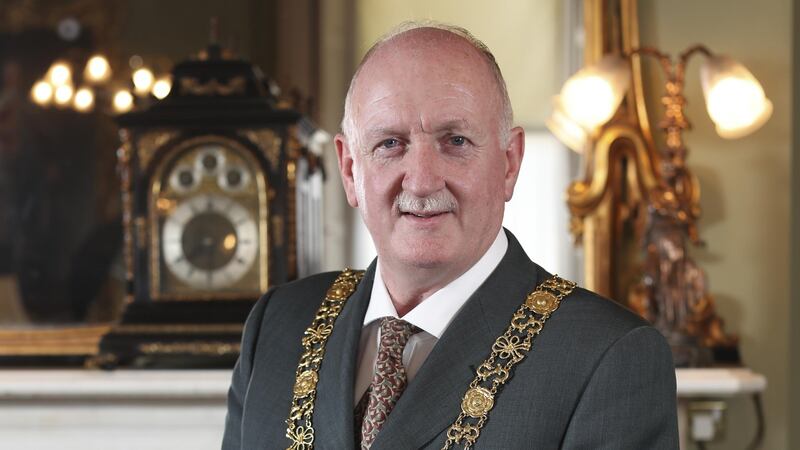 Lord Mayor of Dublin Nial Ring. Photograph: Conor McCabe Photography