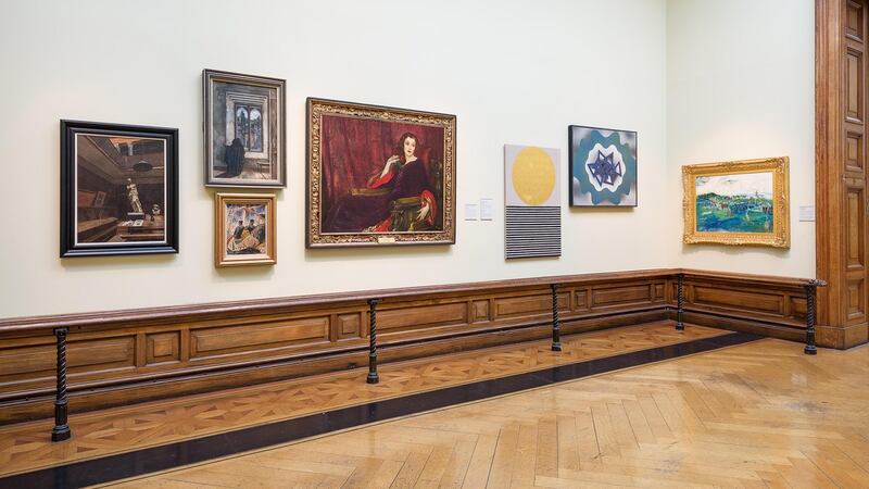 Installation view, ‘What’s the Story’ at Crawford