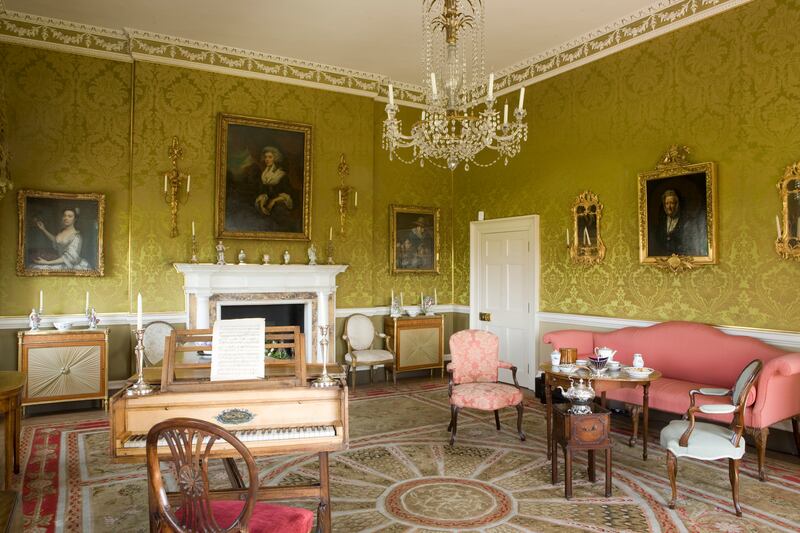 Proud heritge: the withdrawing room at No 1 Royal Crescent