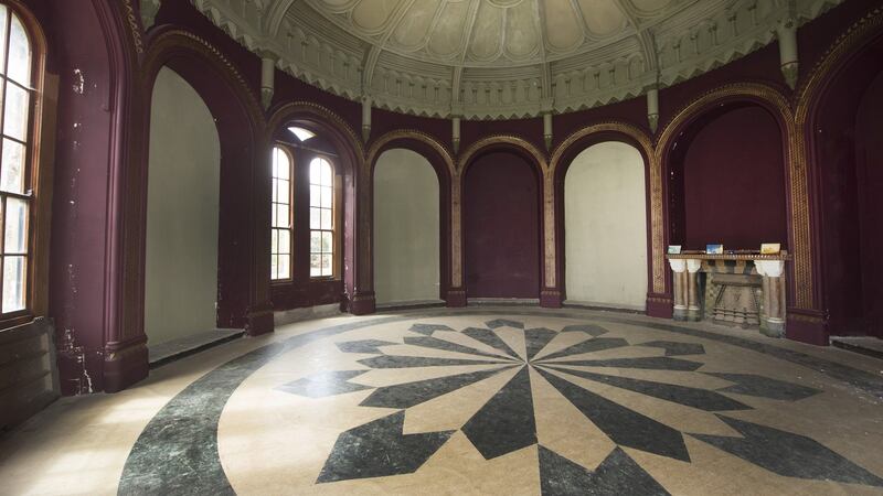 The castle was built in the mid-1880s.