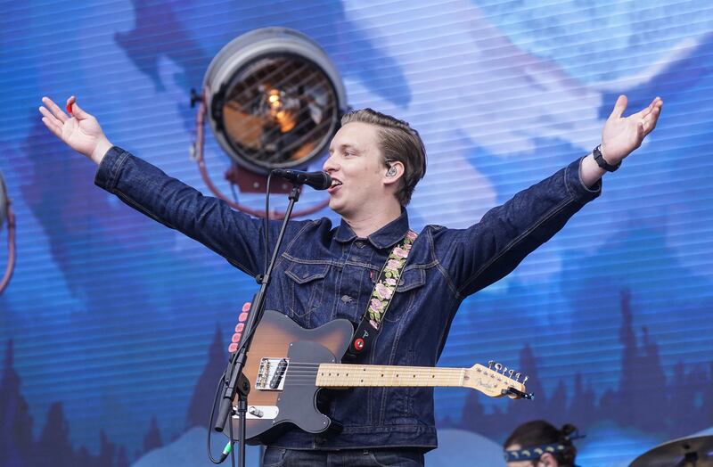 George Ezra on the main stage at the BBC Radio 1's Big Weekend at the War Memorial Park in Coventry: `One thing I didn’t appreciate is that when a song is that big, you kind of rely on this "passive" audience.' Photograph: Ian West/PA