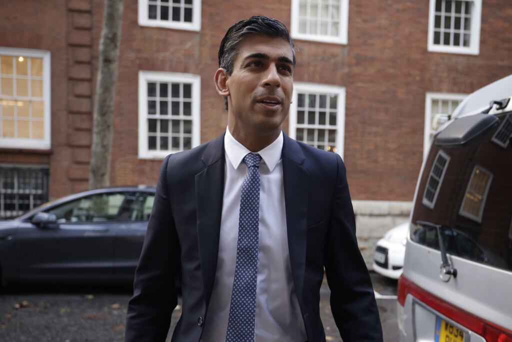Rishi Sunak: his elevation to the top office was delayed because somewhere just under the surface of England’s green and pleasant Tory heartlands lingers a toxic hangover from the days of Empire: ie racism. Photographer: Jason Alden/Bloomberg