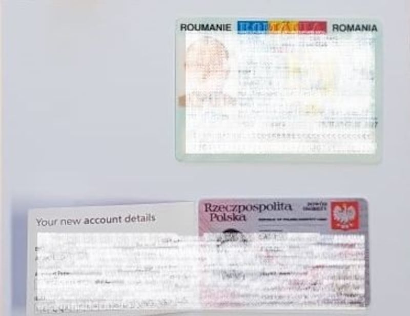 The fraudsters used faked documents, including passports.