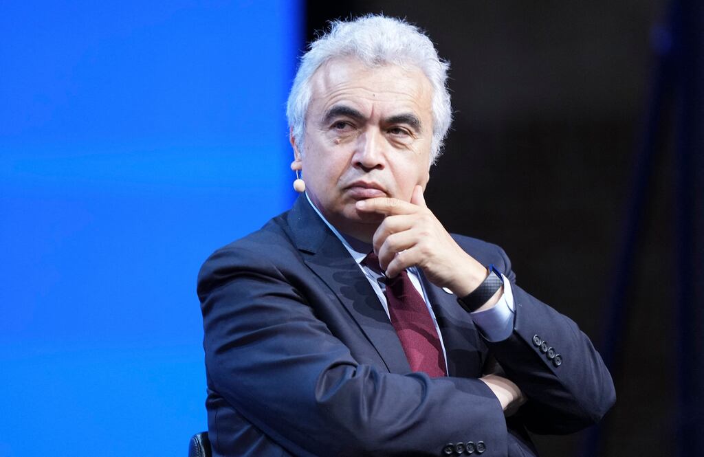 IEAs Executive Director, Fatih Birol. Photograph: Claus Fisker / Ritzau Scanpix / AFP via Getty Images