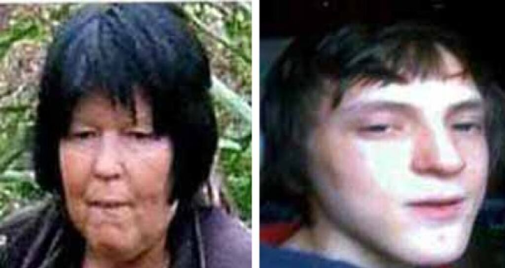 Carmel (left) and her son Alexander Williams were last seen on September 14th last.